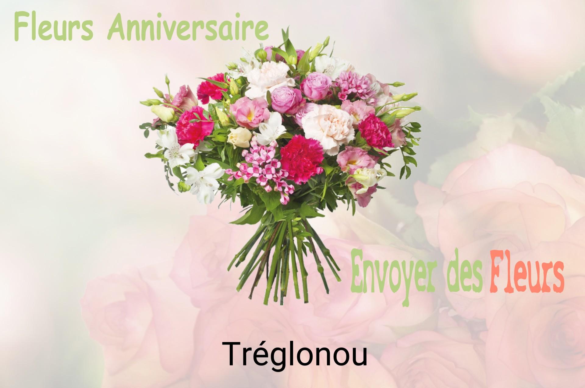 Bouquet de fleurs d’anniversaire livré à Tréglonou