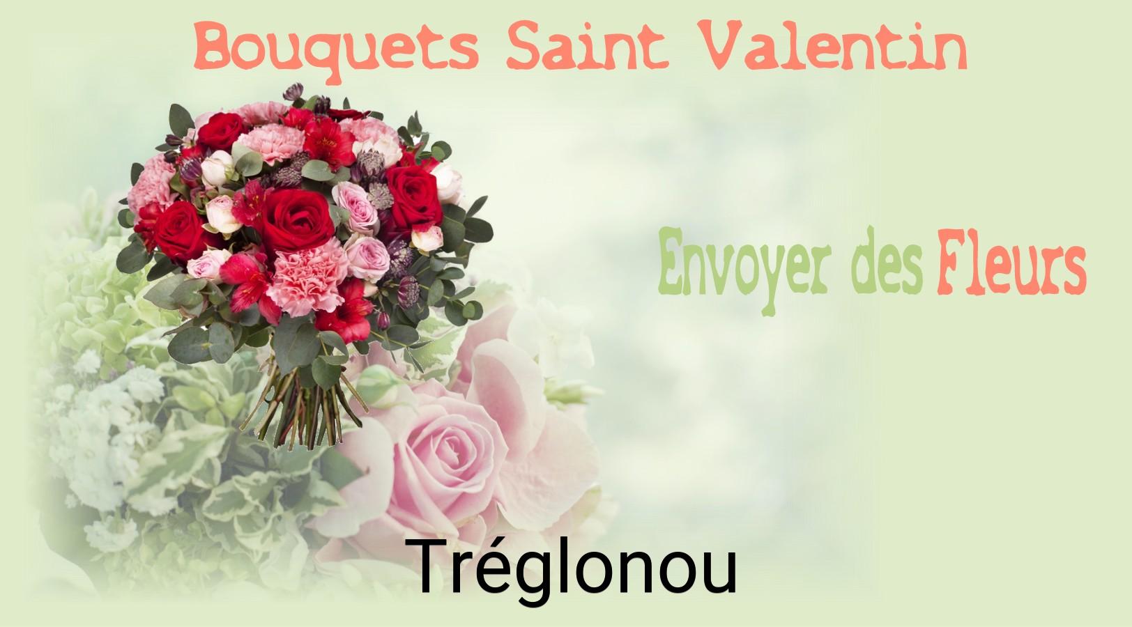 Roses de Saint-Valentin livrées à Tréglonou